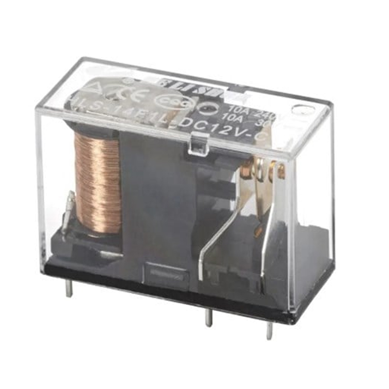 12 VOLT ROLE TEK KONTAK 5 BACAK 10 AMPER ŞEFFAF (HLS-14F1L-DC12V-C) (4707) 12 VOLT ROLE TEK KONTAK 5 BACAK 10 AMPER ŞEFFAF (HLS-14F1L-DC12V-C) (4707)