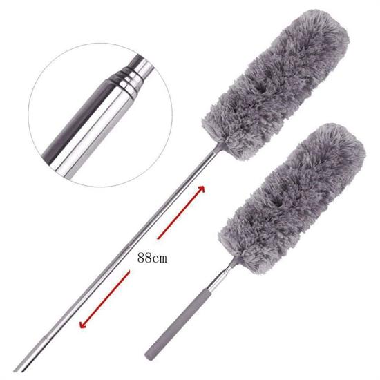 140 Cm Teleskopik Uzatılabilir Mikrofiber Yumuşak Başlıklı Gri Toz Alma Fırçası Toz Püskülü (4707) 140 Cm Teleskopik Uzatılabilir Mikrofiber Yumuşak Başlıklı Gri Toz Alma Fırçası Toz Püskülü (4707)