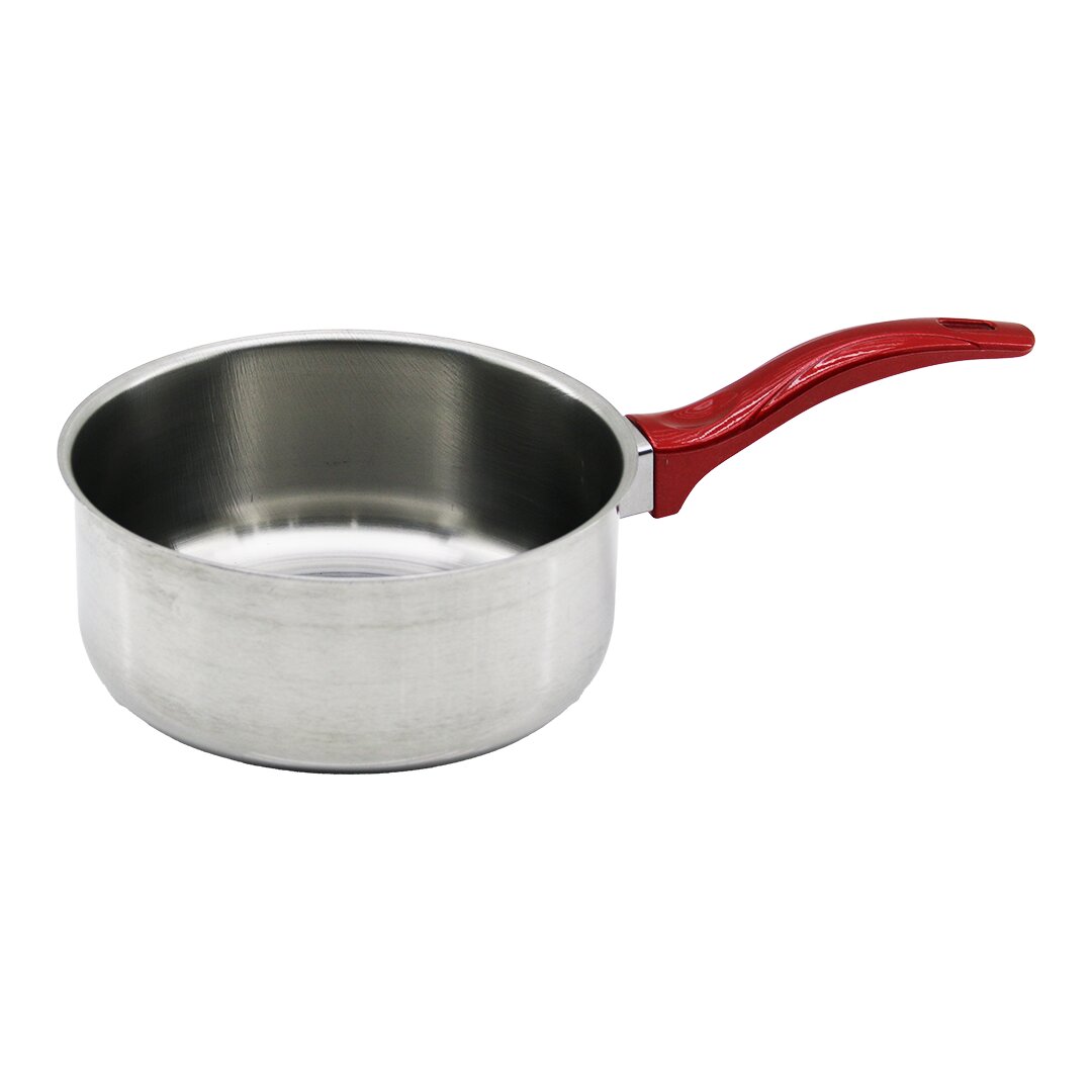 14CM KIRMIZI PLASTİK KULP ÇELİK SOS TAVA (4707) 14CM KIRMIZI PLASTİK KULP ÇELİK SOS TAVA (4707)