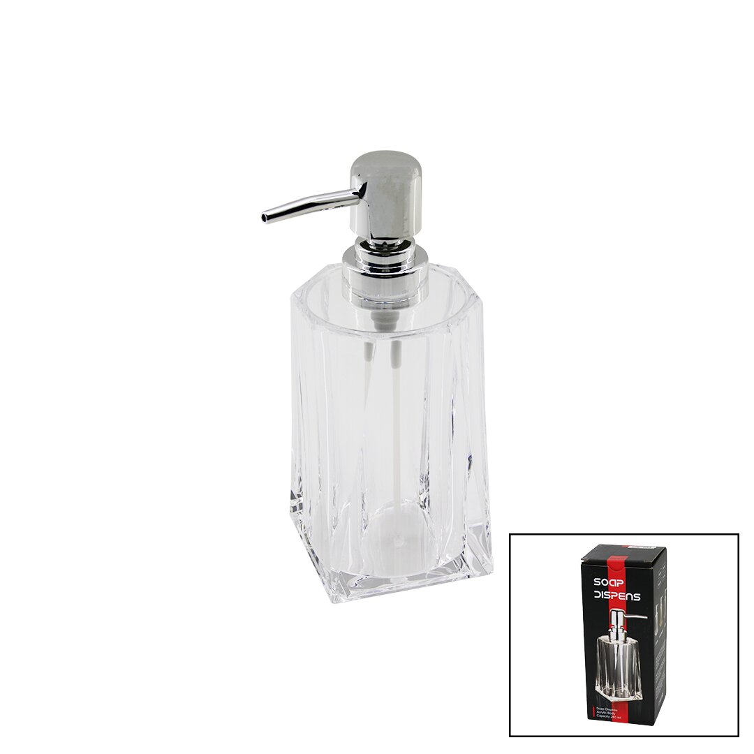 280ML - UZUN ŞEFFAF - MİKA KRİSTAL SIVI SABUNLUK (4707) 280ML - UZUN ŞEFFAF - MİKA KRİSTAL SIVI SABUNLUK (4707)