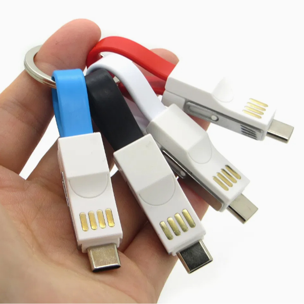 2IN1 LİGHTNİNG TYPE C BAŞLIK MINI USB ŞARJ KABLOSU (4707) 2IN1 LİGHTNİNG TYPE C BAŞLIK MINI USB ŞARJ KABLOSU (4707)