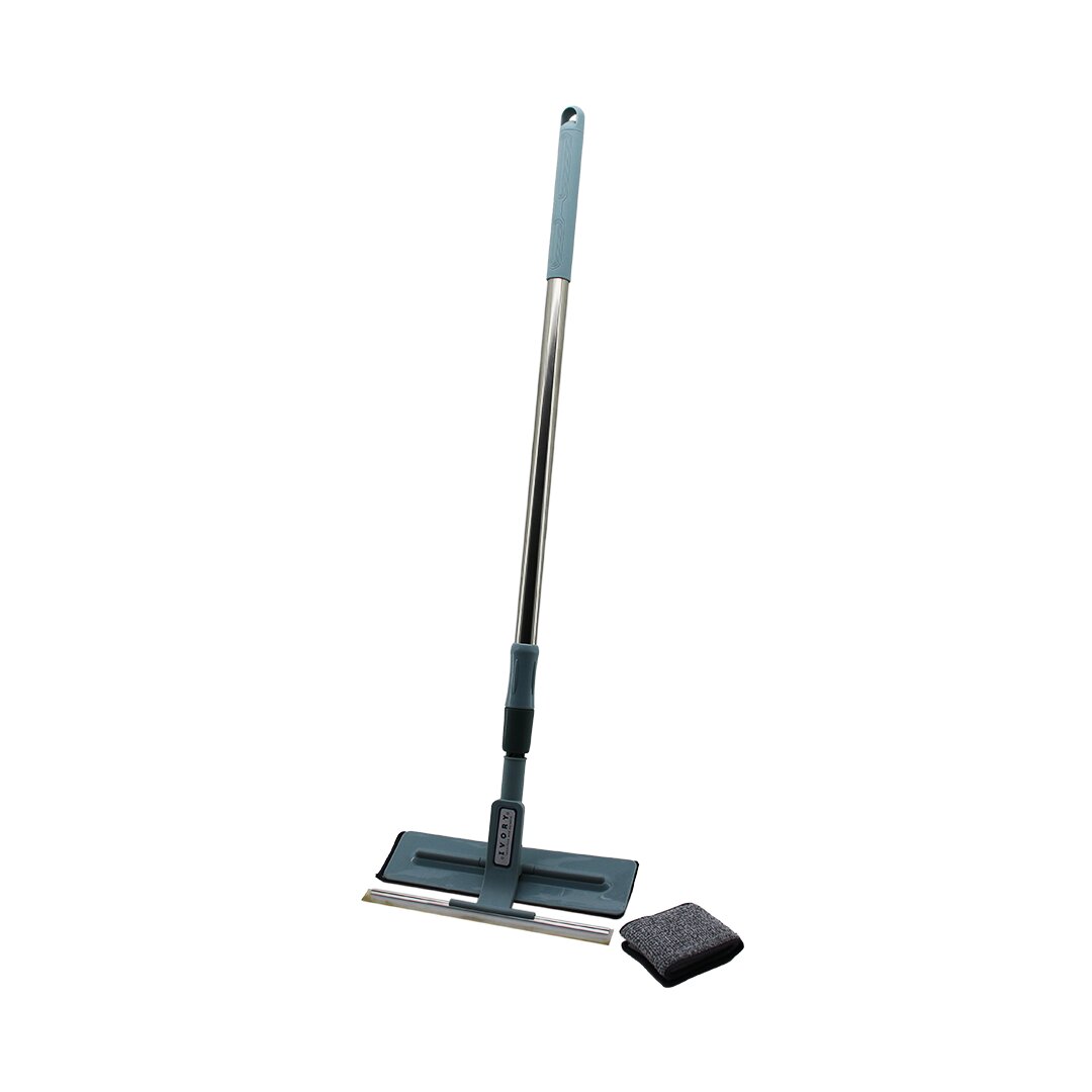 2IN1 UZATMALI - YEDEKLİ MİKROFİBER MOP - CAMSİL (4707) 2IN1 UZATMALI - YEDEKLİ MİKROFİBER MOP - CAMSİL (4707)