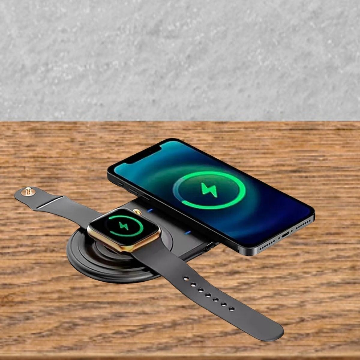 2si 1arada Kablosuz Saat,Kulaklık ve Telefon Hızlı Şarj Etme Aparatı (4707) 2si 1arada Kablosuz Saat,Kulaklık ve Telefon Hızlı Şarj Etme Aparatı (4707)
