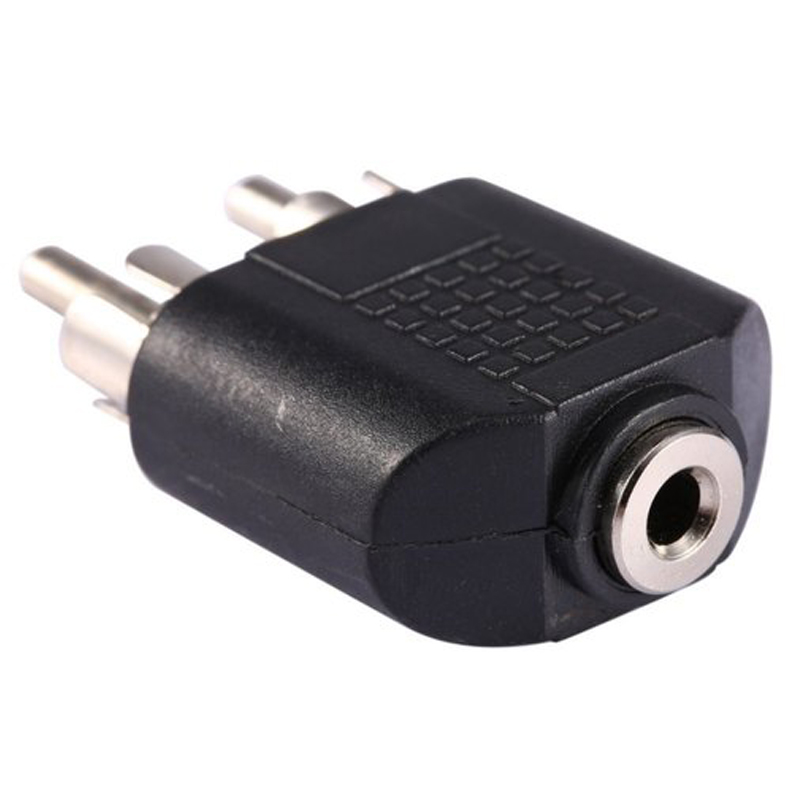 3.5 MM STEREO DİŞİ / 2 RCA ERKEK ÇEVİRİCİ JACK (4707) 3.5 MM STEREO DİŞİ / 2 RCA ERKEK ÇEVİRİCİ JACK (4707)