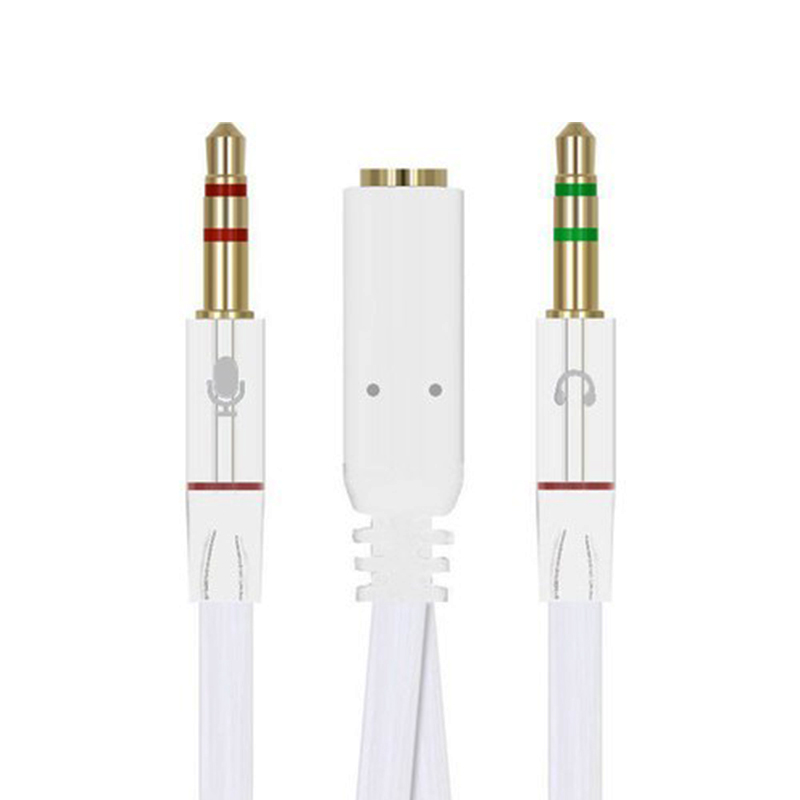 3.5MM STEREO DİŞİ X 2 STEREO ERKEK KULAKLIK MİKROFON HOPARLÖR AYIRICI 20 CM KABLO (4707) 3.5MM STEREO DİŞİ X 2 STEREO ERKEK KULAKLIK MİKROFON HOPARLÖR AYIRICI 20 CM KABLO (4707)