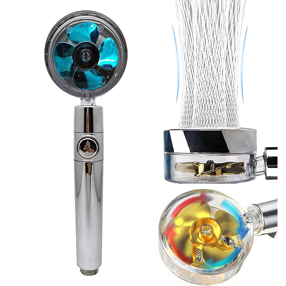 360 DERECE DÖNEBİLEN PERVANELİ TURBO TAZYİKLİ DUŞ BAŞLIĞI (4707) 360 DERECE DÖNEBİLEN PERVANELİ TURBO TAZYİKLİ DUŞ BAŞLIĞI (4707)