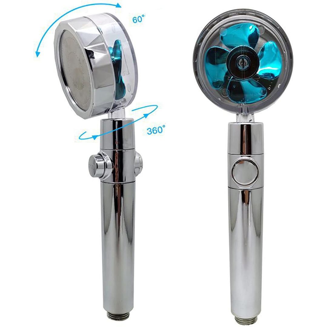 360 DERECE DÖNEBİLEN PERVANELİ TURBO TAZYİKLİ DUŞ BAŞLIĞI (4707) 360 DERECE DÖNEBİLEN PERVANELİ TURBO TAZYİKLİ DUŞ BAŞLIĞI (4707)