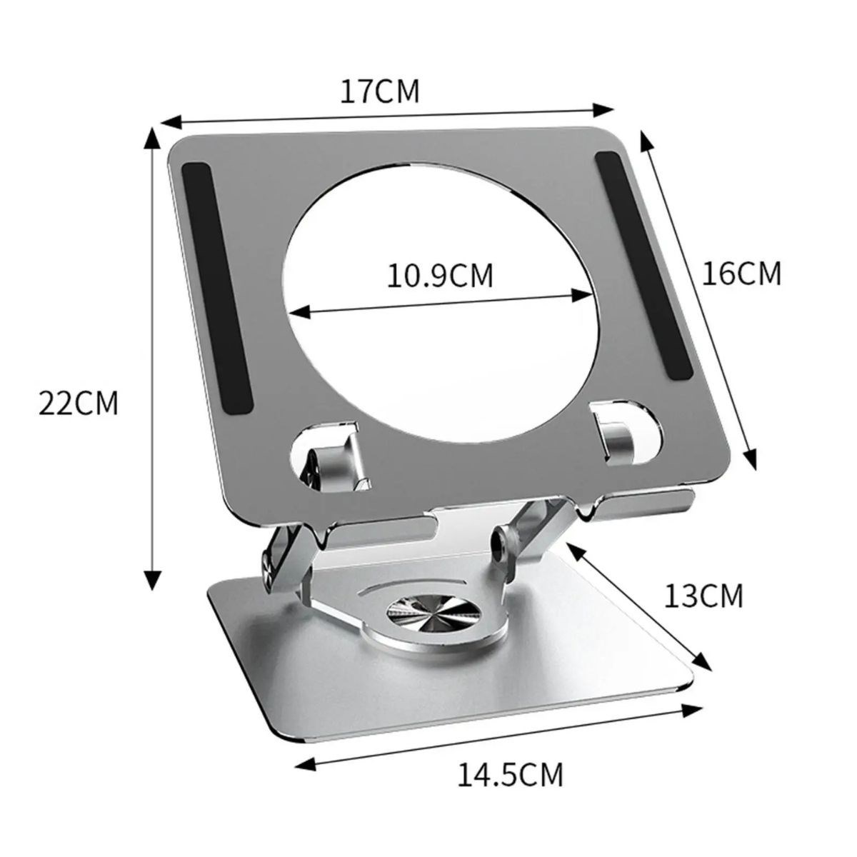 360 Derece Dönebilen Yükseltilmiş Masaüstü Ayarlanabilir Metal Tablet Standı (4707) 360 Derece Dönebilen Yükseltilmiş Masaüstü Ayarlanabilir Metal Tablet Standı (4707)