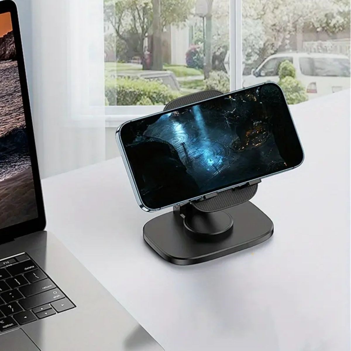 360 Döner Masaüstü Mobil Telefon Tutucu Standı (4707) 360 Döner Masaüstü Mobil Telefon Tutucu Standı (4707)