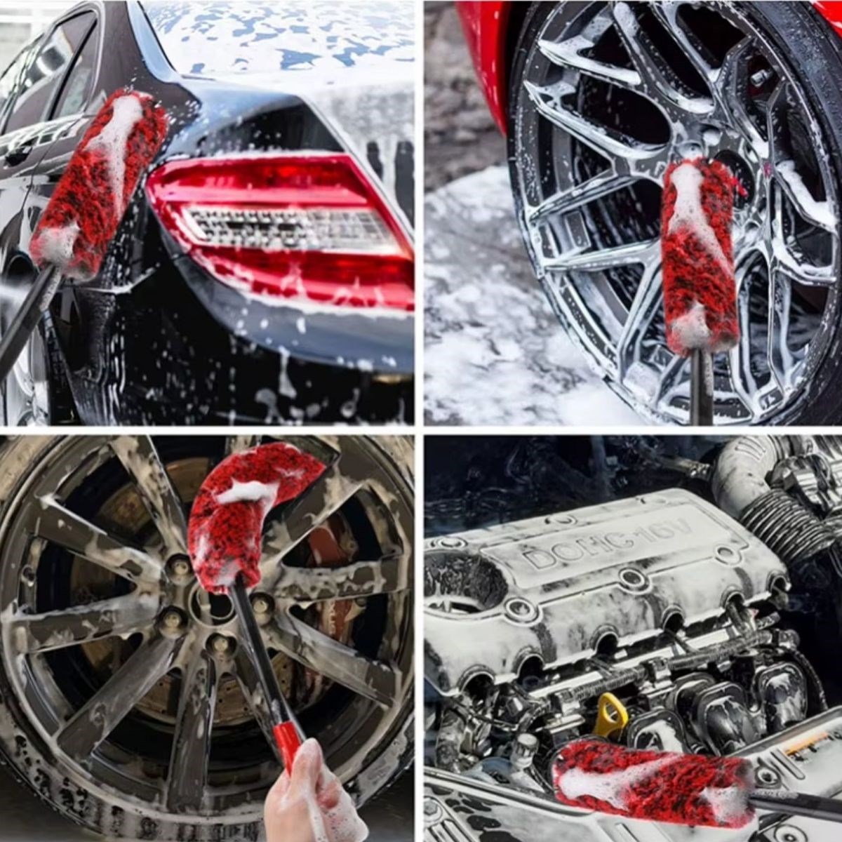 3lü Bükülebilen Peluş Detaylı Temizlik İçin Oto Jant, Egzos Temizleme Fırçası (4707) 3lü Bükülebilen Peluş Detaylı Temizlik İçin Oto Jant, Egzos Temizleme Fırçası (4707)