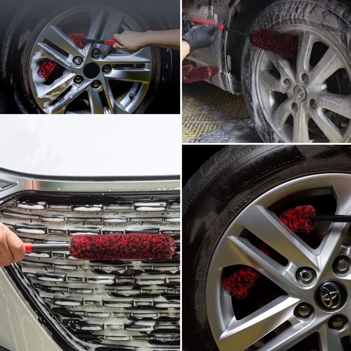 3lü Bükülebilen Peluş Detaylı Temizlik İçin Oto Jant, Egzos Temizleme Fırçası (4707) 3lü Bükülebilen Peluş Detaylı Temizlik İçin Oto Jant, Egzos Temizleme Fırçası (4707)