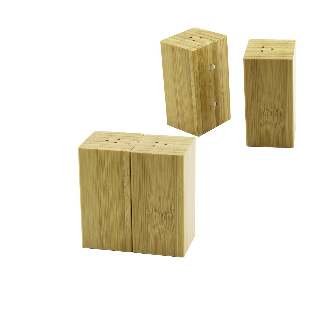 4.5X5CM--Y:9CM 2PCS MIKNATISLI İKİZ AHŞAP BAMBU BAHARATLIK - TUZLUK (4707) 4.5X5CM--Y:9CM 2PCS MIKNATISLI İKİZ AHŞAP BAMBU BAHARATLIK - TUZLUK (4707)