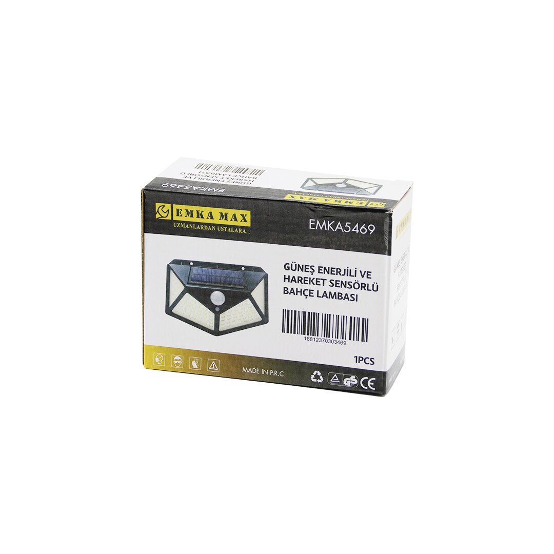 4 AÇILI SOLAR - HAREKET SENSÖRLÜ APLİK DUVAR LAMBASI DIŞ MEKAN 9.5 X 13.5CM (4707) 4 AÇILI SOLAR - HAREKET SENSÖRLÜ APLİK DUVAR LAMBASI DIŞ MEKAN 9.5 X 13.5CM (4707)