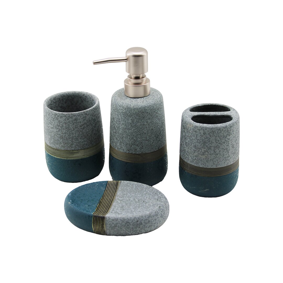 4 PCS OKYANUS MAVİ - GRİ - KAHVESERAMİK BANYO TEMİZLİK SETİ SIVI - KATI SABUNLUK- DİŞ FIRÇALIK- MACUNLUK (4707) 4 PCS OKYANUS MAVİ - GRİ - KAHVESERAMİK BANYO TEMİZLİK SETİ SIVI - KATI SABUNLUK- DİŞ FIRÇALIK- MACUNLUK (4707)