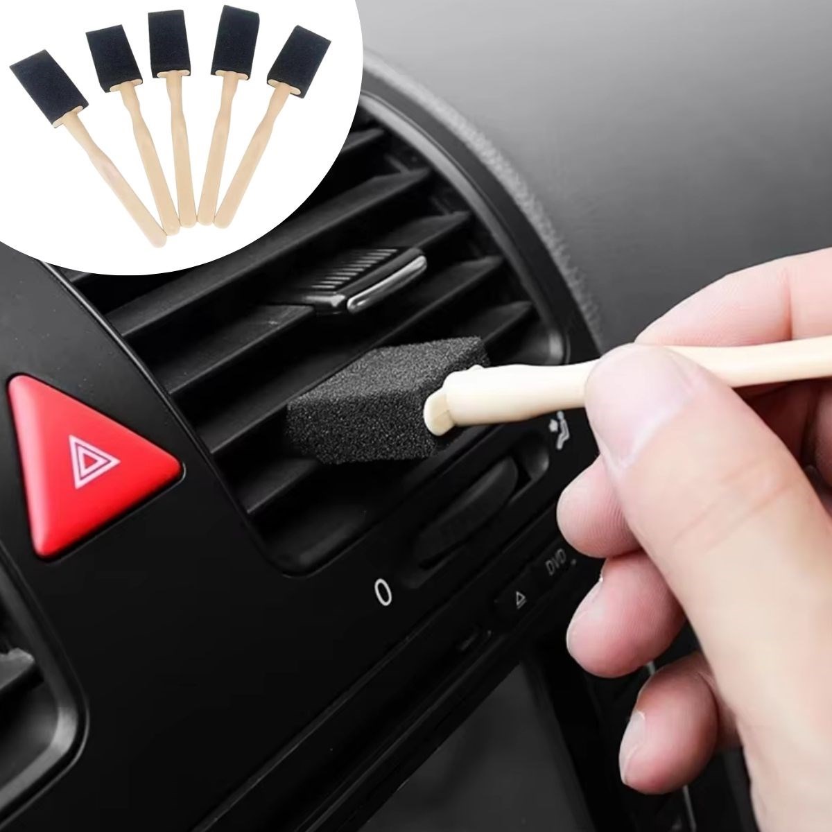 5'li Araba Havalandırma Temizleme Fırçaları Klima Çıkışları,Toz Alma&Otomobil İçi Detaylı Mini Temizlik Aparatları (4707) 5'li Araba Havalandırma Temizleme Fırçaları Klima Çıkışları,Toz Alma&Otomobil İçi Detaylı Mini Temizlik Aparatları (4707)