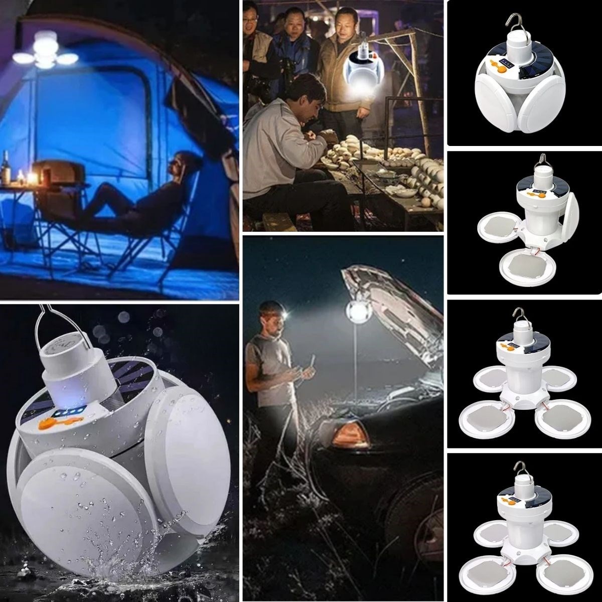 5 Led'li 3 Farklı Işık Modlu Açılıp Kapanabilir Led Kanatlı Güneş Enerjili Solar Aydınlatma Asılabilir Kamp Feneri (4707) 5 Led'li 3 Farklı Işık Modlu Açılıp Kapanabilir Led Kanatlı Güneş Enerjili Solar Aydınlatma Asılabilir Kamp Feneri (4707)