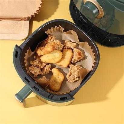 Petİnka® Air Fryer Pişirme Kağıdı Hava Fritöz Yağ Geçirmez Yapışmaz Kare Tabak Model 50 Adet Petİnka® Air Fryer Pişirme Kağıdı Hava Fritöz Yağ Geçirmez Yapışmaz Kare Tabak Model 50 Adet