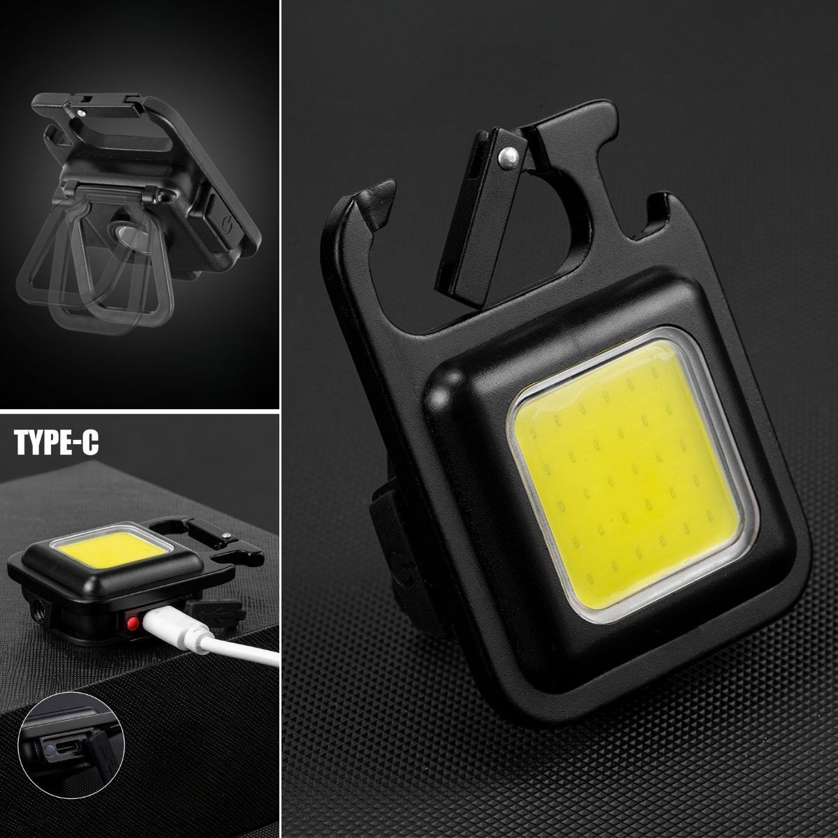 Anahtarlıklı, Açacaklı,Güçlü Mıknatıslı 3 Farklı Led Modlu Mini Boy Asılabilen Led Kamp Aydınlatması,El Feneri (4707) Anahtarlıklı, Açacaklı,Güçlü Mıknatıslı 3 Farklı Led Modlu Mini Boy Asılabilen Led Kamp Aydınlatması,El Feneri (4707)