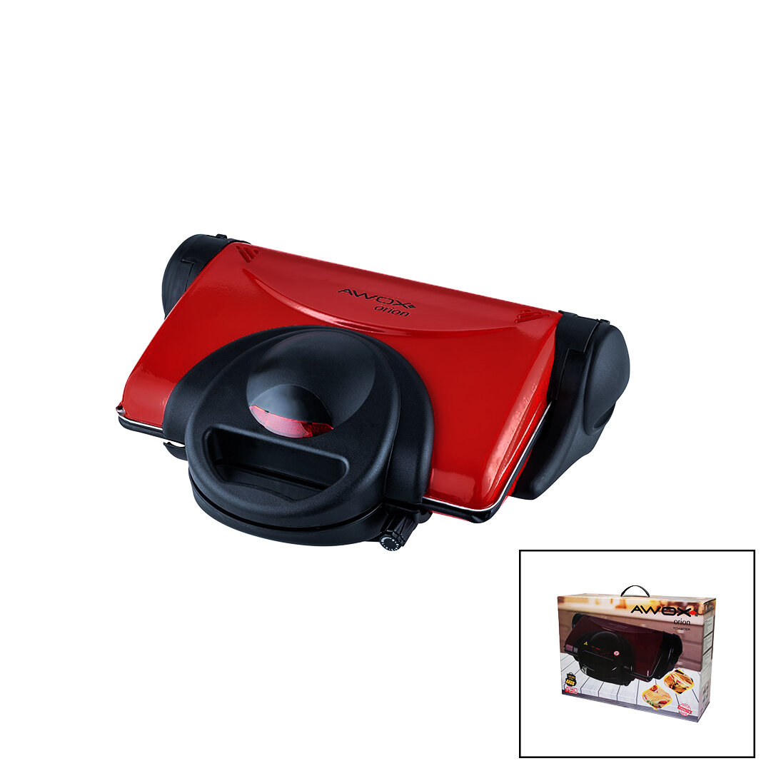 AWOX ORİON KIRMIZI 8 DİLİM ELEKTRİKLİ TEFLON TOST MAKİNESİ - 180° IZGARA 6 KADEME ISI AYARI 1800W (4707) AWOX ORİON KIRMIZI 8 DİLİM ELEKTRİKLİ TEFLON TOST MAKİNESİ - 180° IZGARA 6 KADEME ISI AYARI 1800W (4707)