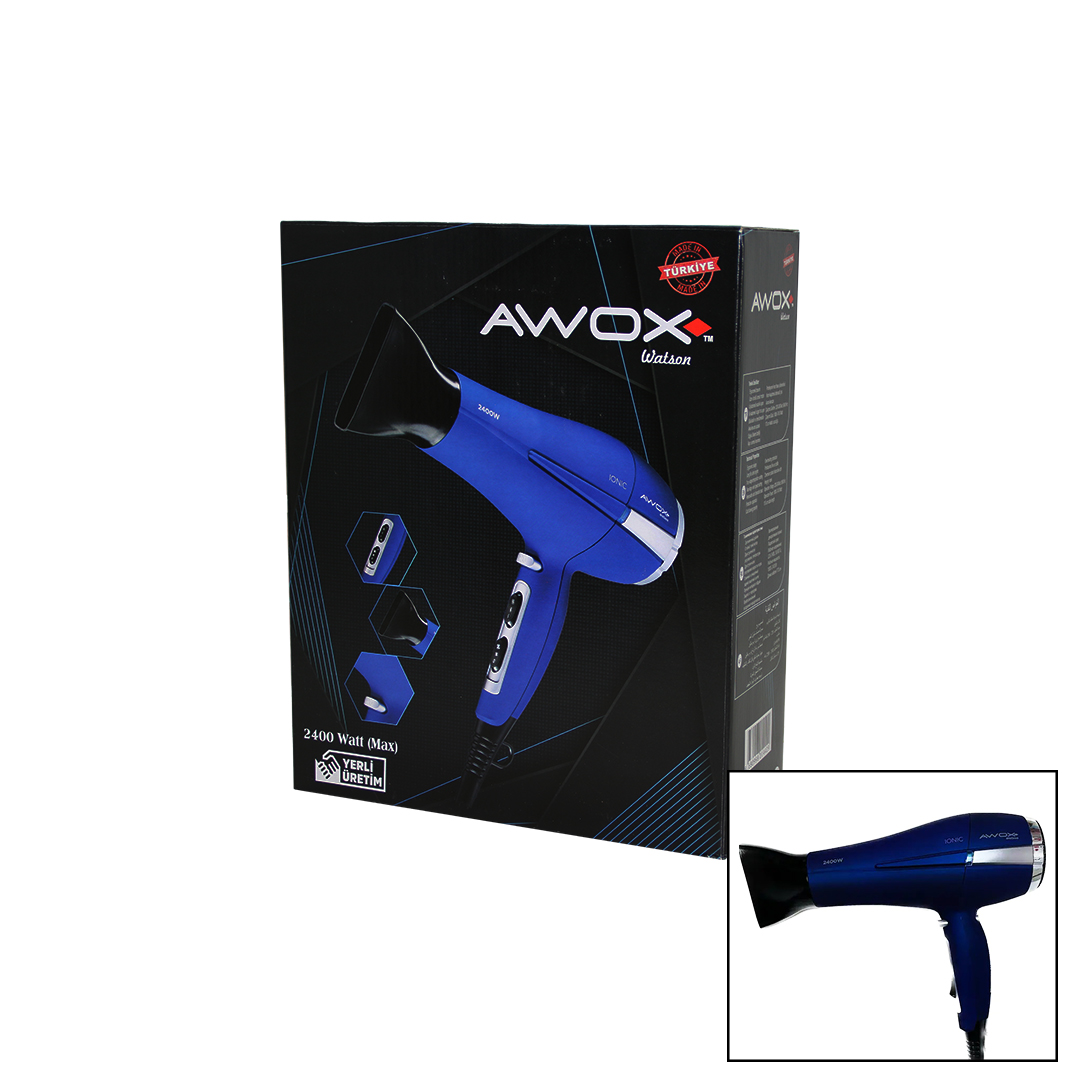 AWOX WATSON SAÇ KURUTMA - FÖN MAKİNESİ 2400W (4707) AWOX WATSON SAÇ KURUTMA - FÖN MAKİNESİ 2400W (4707)