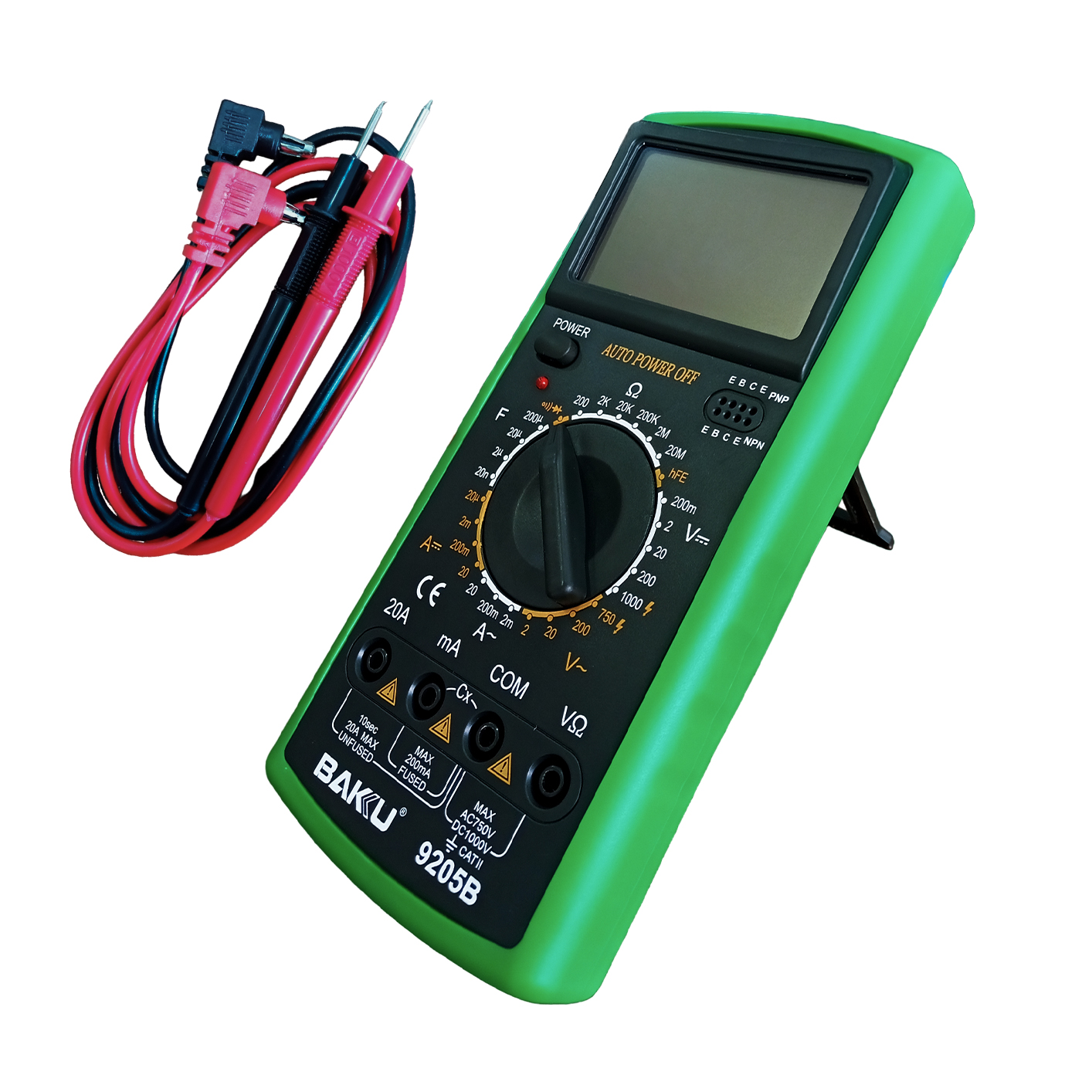 BAKU BK-9205B DIGITAL MULTİMETRE ÖLÇÜ ALETİ (4707) BAKU BK-9205B DIGITAL MULTİMETRE ÖLÇÜ ALETİ (4707)