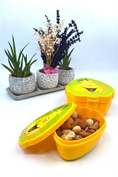 Petinka® 2`li İç İçe Geçebilen Armut Model Saklama ve Beslenme Kabı Seti (550 ml + 250 ml) Petinka® 2`li İç İçe Geçebilen Armut Model Saklama ve Beslenme Kabı Seti (550 ml + 250 ml)