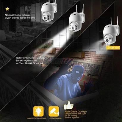 BUFFER® 20 MP HD Lens İç Dış Mekan Suya Danıklı IP Wifi Network Güvenlik Kamerası Wifi Kamera BUFFER® 20 MP HD Lens İç Dış Mekan Suya Danıklı IP Wifi Network Güvenlik Kamerası Wifi Kamera