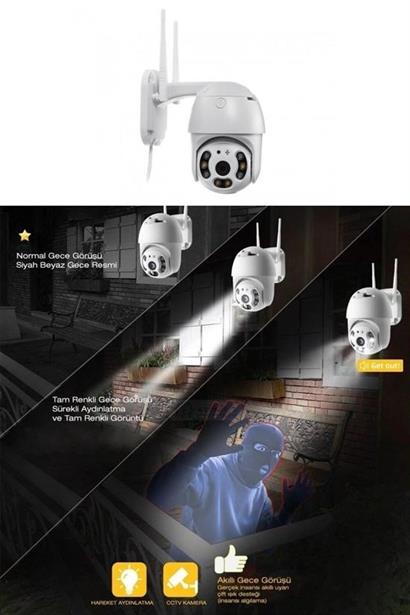 BUFFER® 20 MP HD Lens İç Dış Mekan Suya Danıklı IP Wifi Network Güvenlik Kamerası Wifi Kamera BUFFER® 20 MP HD Lens İç Dış Mekan Suya Danıklı IP Wifi Network Güvenlik Kamerası Wifi Kamera