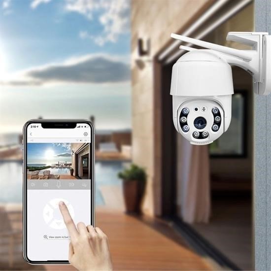 BUFFER® 20 MP HD Lens İç Dış Mekan Suya Danıklı IP Wifi Network Güvenlik Kamerası Wifi Kamera BUFFER® 20 MP HD Lens İç Dış Mekan Suya Danıklı IP Wifi Network Güvenlik Kamerası Wifi Kamera