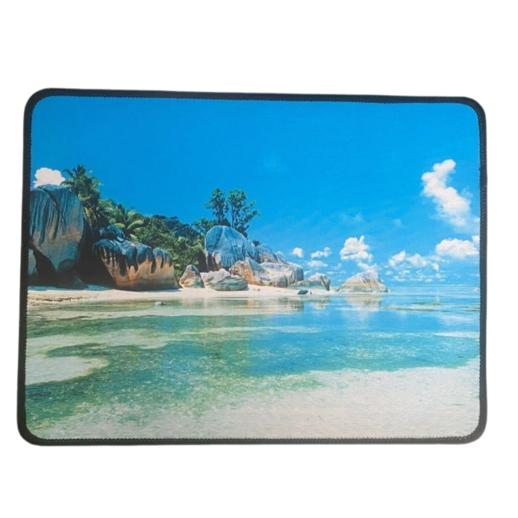 Mouse Pad Kaymaz Taban Pürüzsüz üst Yüzey 25cmx32cm Küçük Boy Deniz Manzaralı Mouse Matı Mouse Pad Kaymaz Taban Pürüzsüz üst Yüzey 25cmx32cm Küçük Boy Deniz Manzaralı Mouse Matı