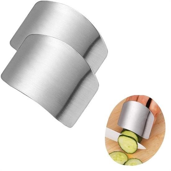 BUFFER® 2li Metal Parmak Koruyucu Hızlı ve Güvenli Kesme Paslanmaz Çelik Koruyucu Aparat BUFFER® 2li Metal Parmak Koruyucu Hızlı ve Güvenli Kesme Paslanmaz Çelik Koruyucu Aparat