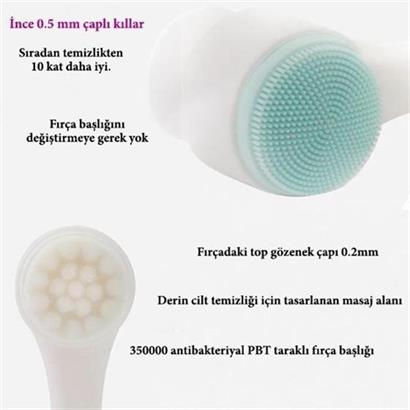 BUFFER® 2li Set Çift Taraflı Cilt Temizleme Fırçası ve Yeşim Taşı Çift Taraflı Cilt Masaj Aleti BUFFER® 2li Set Çift Taraflı Cilt Temizleme Fırçası ve Yeşim Taşı Çift Taraflı Cilt Masaj Aleti
