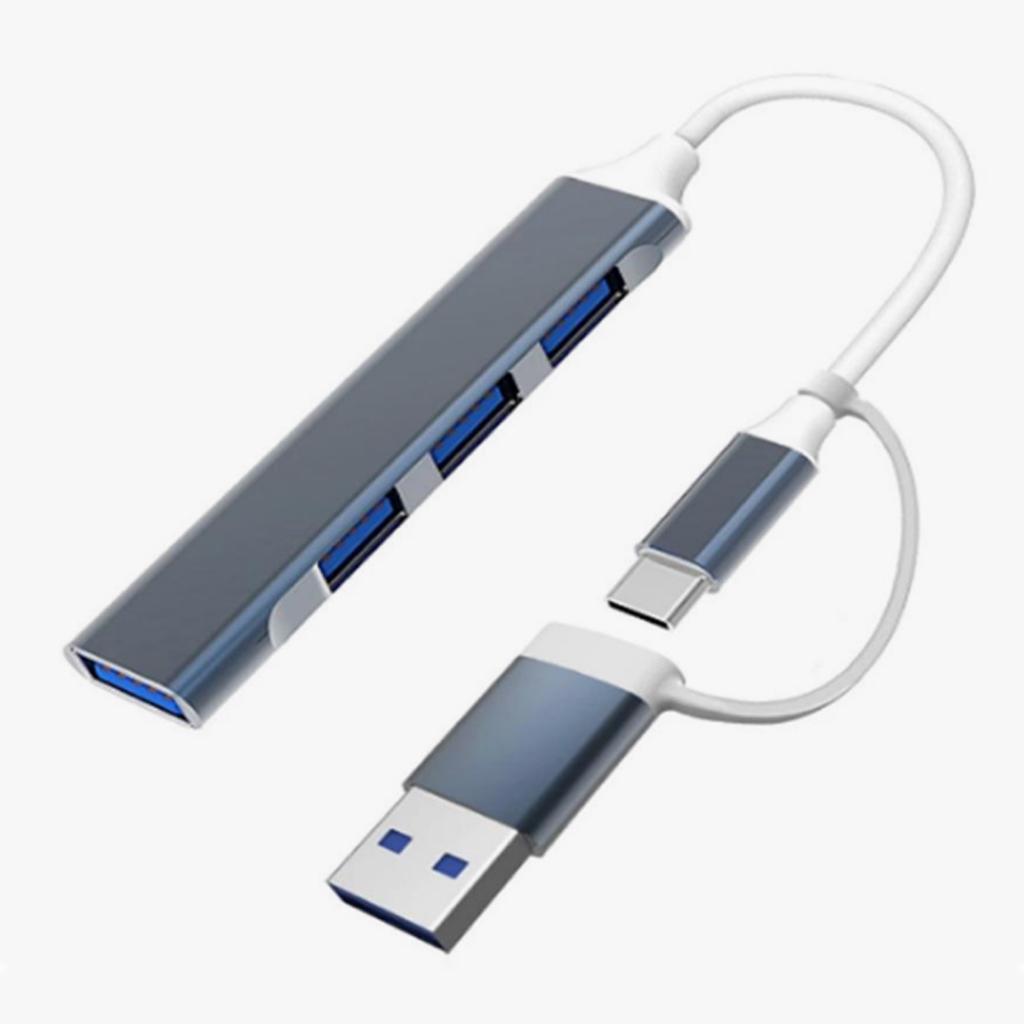 Petinka Multi Usb Çoklayıcı 4 Port `lu Bağlantı İstasyonu İnce USB Bölücü TYPE-C Tipi Çoklu Adaptör Petinka Multi Usb Çoklayıcı 4 Port `lu Bağlantı İstasyonu İnce USB Bölücü TYPE-C Tipi Çoklu Adaptör
