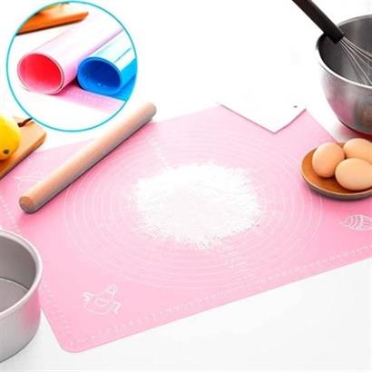 BUFFER® 40*50 cm Silikon Ölçekli Kullanımı Kolay Hamur Açma Matı Ekmek Mantı Makarna Hamuru Yoğurma BUFFER® 40*50 cm Silikon Ölçekli Kullanımı Kolay Hamur Açma Matı Ekmek Mantı Makarna Hamuru Yoğurma