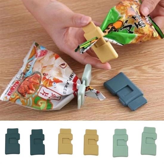 BUFFER® 6lı Hava Sızdırmaz Poşet Torba Ambalaj Ve Paket Kıstırmalı Kapatma Klipsi BUFFER® 6lı Hava Sızdırmaz Poşet Torba Ambalaj Ve Paket Kıstırmalı Kapatma Klipsi