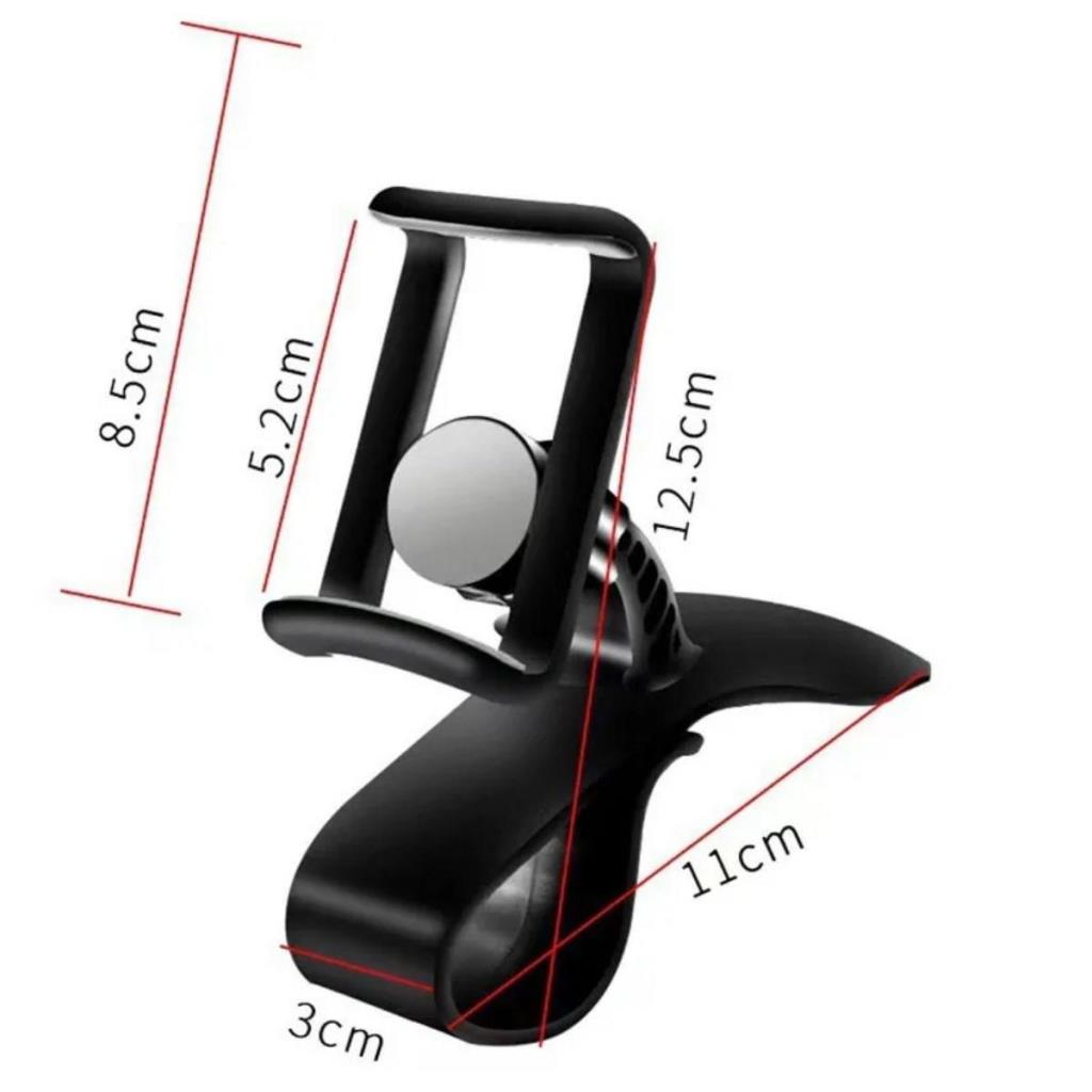 BUFFER® Araç İçi Konsola Takılan Döner Başlıklı Telefon Kıskacı Telefon Tutucu BUFFER® Araç İçi Konsola Takılan Döner Başlıklı Telefon Kıskacı Telefon Tutucu