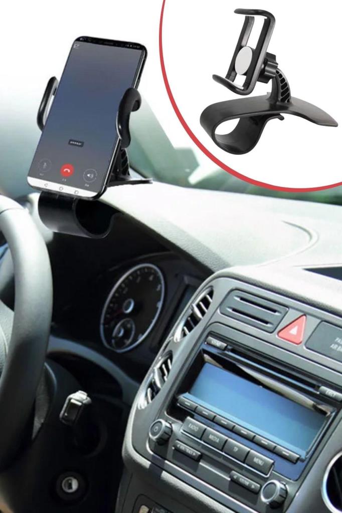 BUFFER® Araç İçi Konsola Takılan Döner Başlıklı Telefon Kıskacı Telefon Tutucu BUFFER® Araç İçi Konsola Takılan Döner Başlıklı Telefon Kıskacı Telefon Tutucu