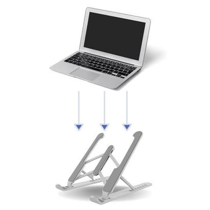 BUFFER® Ayarlanabilir Plastik Dizüstü Destek Tabanı Katlanabilir Taşınabilir Laptop Sehpası Yükselti BUFFER® Ayarlanabilir Plastik Dizüstü Destek Tabanı Katlanabilir Taşınabilir Laptop Sehpası Yükselti
