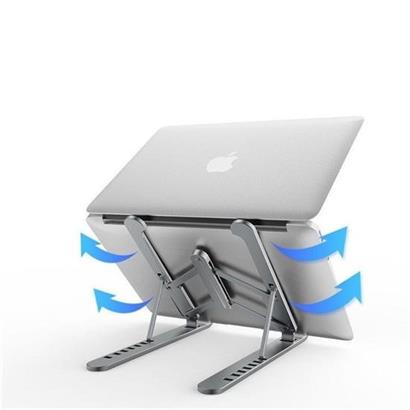 BUFFER® Ayarlanabilir Plastik Dizüstü Destek Tabanı Katlanabilir Taşınabilir Laptop Sehpası Yükselti BUFFER® Ayarlanabilir Plastik Dizüstü Destek Tabanı Katlanabilir Taşınabilir Laptop Sehpası Yükselti