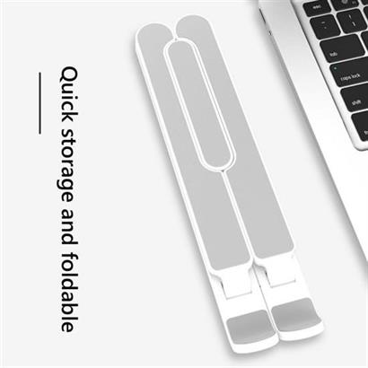 BUFFER® Ayarlanabilir Plastik Dizüstü Destek Tabanı Katlanabilir Taşınabilir Laptop Sehpası Yükselti BUFFER® Ayarlanabilir Plastik Dizüstü Destek Tabanı Katlanabilir Taşınabilir Laptop Sehpası Yükselti