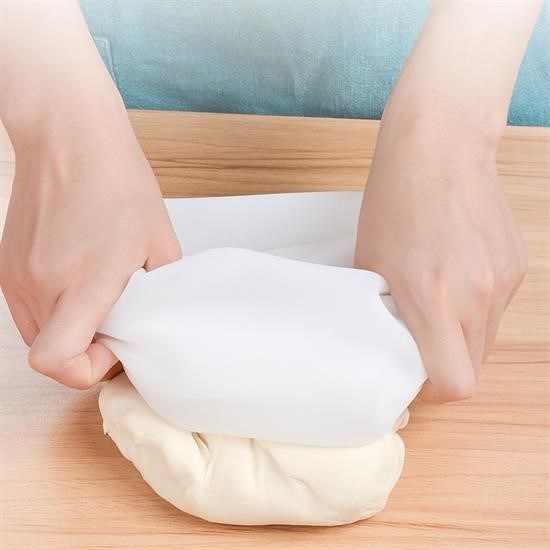 BUFFER® Büyük Hamur Torbası Silikon Şeffaf Hamur Yoğurma Torbası Ekmek Makarna Mantı Hamuru Kolay BUFFER® Büyük Hamur Torbası Silikon Şeffaf Hamur Yoğurma Torbası Ekmek Makarna Mantı Hamuru Kolay