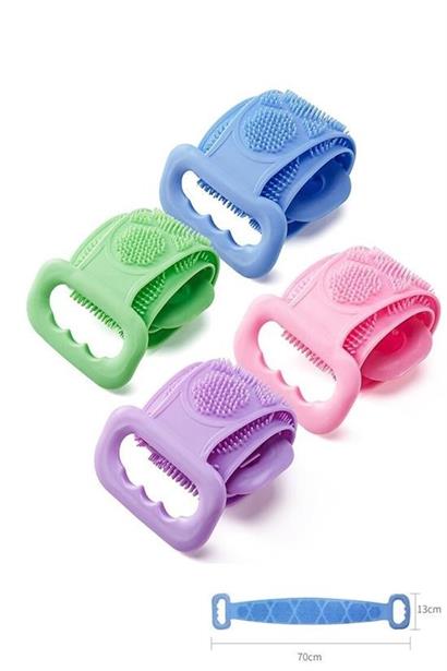 Petinka Banyo Hamam Çift Taraflı Lif Silikon Masajlı Yumuşak Duş Lifi Uzun Ömürlü Banyo Kesesi Petinka Banyo Hamam Çift Taraflı Lif Silikon Masajlı Yumuşak Duş Lifi Uzun Ömürlü Banyo Kesesi