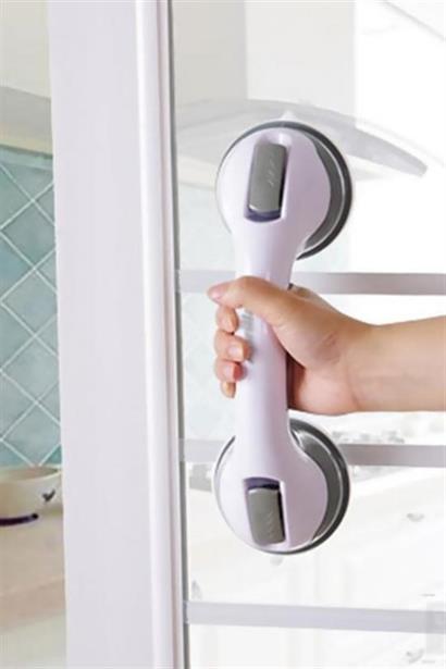 Petinka® Düşme Ve Kayma Önleyici Banyo Tuvalet Vantuzlu Kilitli Tutacak Petinka® Düşme Ve Kayma Önleyici Banyo Tuvalet Vantuzlu Kilitli Tutacak