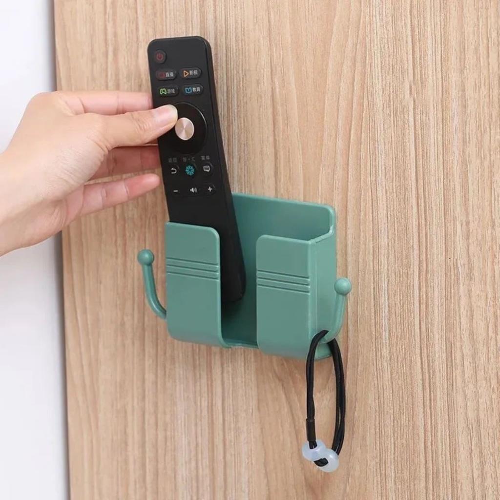 Tutucu Kolay Montaj Duvar Tipi Yapışkanlı Plastik Kablo Tutuculu Telefon Kumanda Tutucu Tutucu Kolay Montaj Duvar Tipi Yapışkanlı Plastik Kablo Tutuculu Telefon Kumanda Tutucu