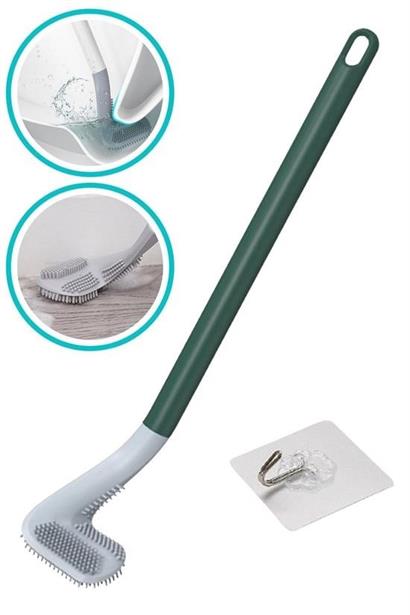 BUFFER® Golf Tasarımlı Silikon WC Klozet Mutfak Temizlik Fırçası Kanca Hediyeli BUFFER® Golf Tasarımlı Silikon WC Klozet Mutfak Temizlik Fırçası Kanca Hediyeli