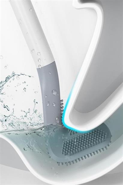 BUFFER® Golf Tasarımlı Silikon WC Klozet Mutfak Temizlik Fırçası Kanca Hediyeli BUFFER® Golf Tasarımlı Silikon WC Klozet Mutfak Temizlik Fırçası Kanca Hediyeli