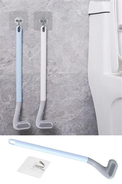 BUFFER® Golf Tasarımlı Silikon WC Klozet Mutfak Temizlik Fırçası Kanca Hediyeli BUFFER® Golf Tasarımlı Silikon WC Klozet Mutfak Temizlik Fırçası Kanca Hediyeli