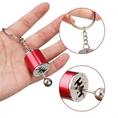 BUFFER® Hareketli Araba Vites Anahtarlık Altı Hız Manuel Vites Dişli Shifter Topuzu Metal Anahtarlık BUFFER® Hareketli Araba Vites Anahtarlık Altı Hız Manuel Vites Dişli Shifter Topuzu Metal Anahtarlık