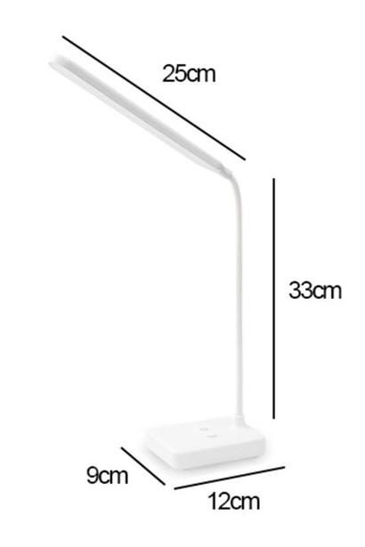 BUFFER® İnce Uzun USBli Dokunmatik 3 Kademeli 360 Derece Özel Göz Korumalı led Lityum Masa Lambası BUFFER® İnce Uzun USBli Dokunmatik 3 Kademeli 360 Derece Özel Göz Korumalı led Lityum Masa Lambası