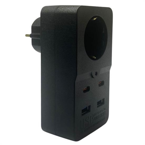BUFFER® Isıya Dayanıklı Termal Akım Korumalı 1 Priz Girişli 2 USB Girişli 2 TYPE-C Girişli Pirz BUFFER® Isıya Dayanıklı Termal Akım Korumalı 1 Priz Girişli 2 USB Girişli 2 TYPE-C Girişli Pirz